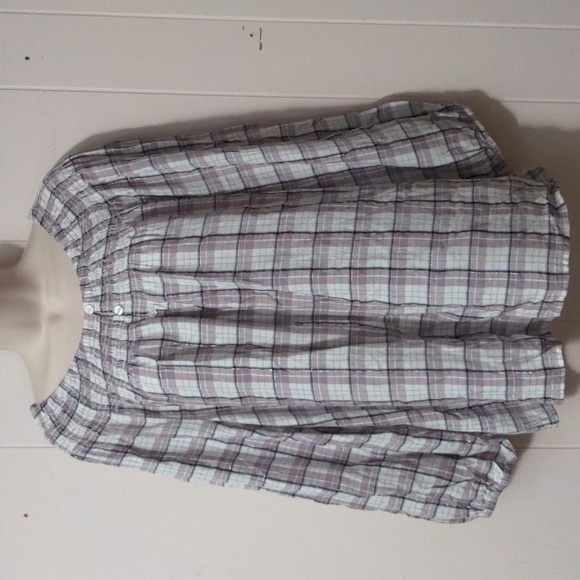 Cato Scoop Neck Gathered Shirt Size XL - Picture 1 of 7